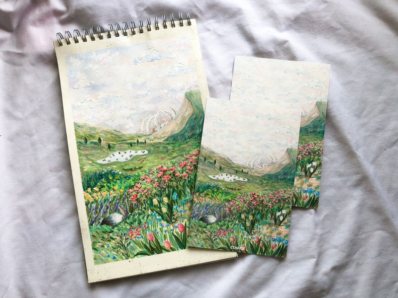 THONGCHAI KLOM KLOM 明信片 - 卡片/明信片 - 纸 