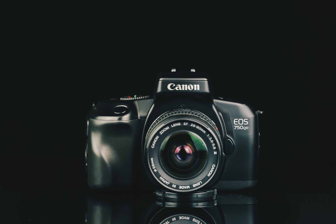 Canon EOS 750 QD+Canon EF 28-80mm F/3.5-5.6 #5448 #135底片相 - 相机 - 其他金属 黑色