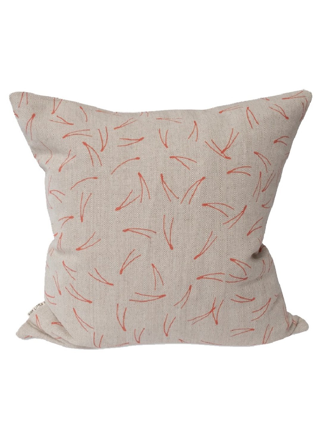 北欧风设计师款 - 抱枕套BARR CUSHION COVER, CORAL - 枕头/抱枕 - 棉 