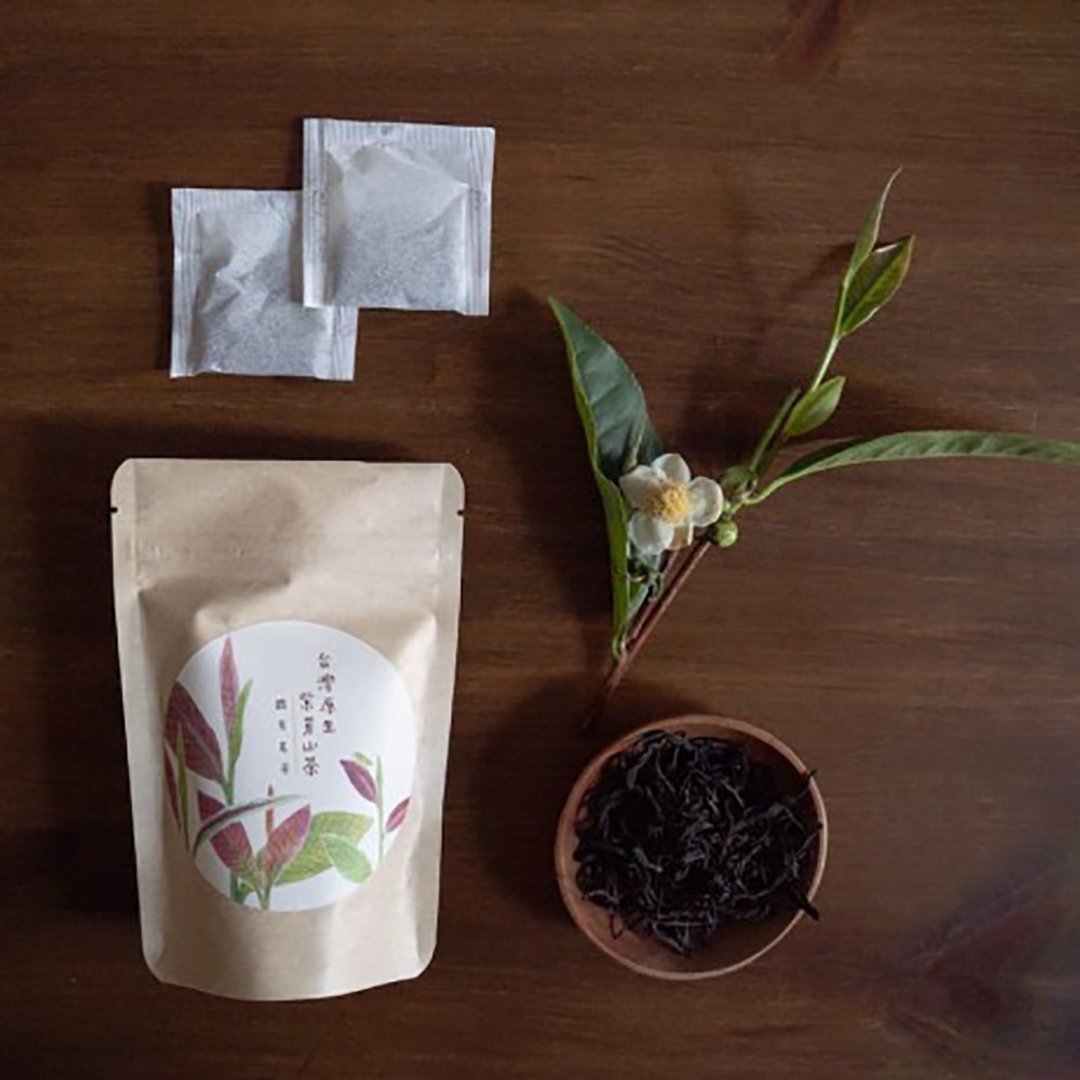 【端午礼品】台湾原生紫芽山茶 | 友善小农作物/有机转型期茶 - 茶 - 新鲜食材 黄色