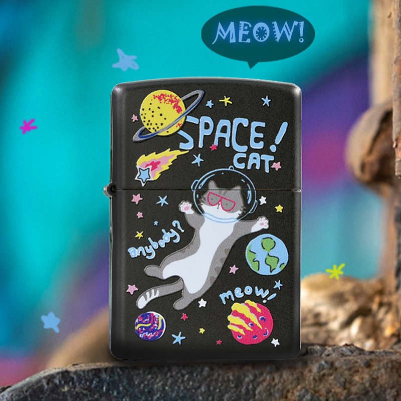【ZIPPO官方旗舰店】寻梦旅行-太空猫防风打火机 - 其他 - 铜/黄铜 