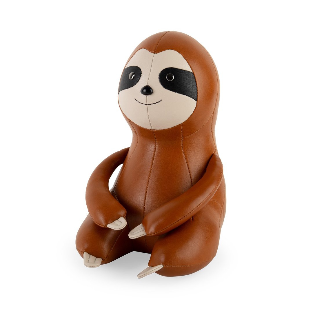 【书挡】树獭 Sloth 皮革摆饰 | 入厝礼物 生日礼物 自在慢生活 - 摆饰 - 人造皮革 多色