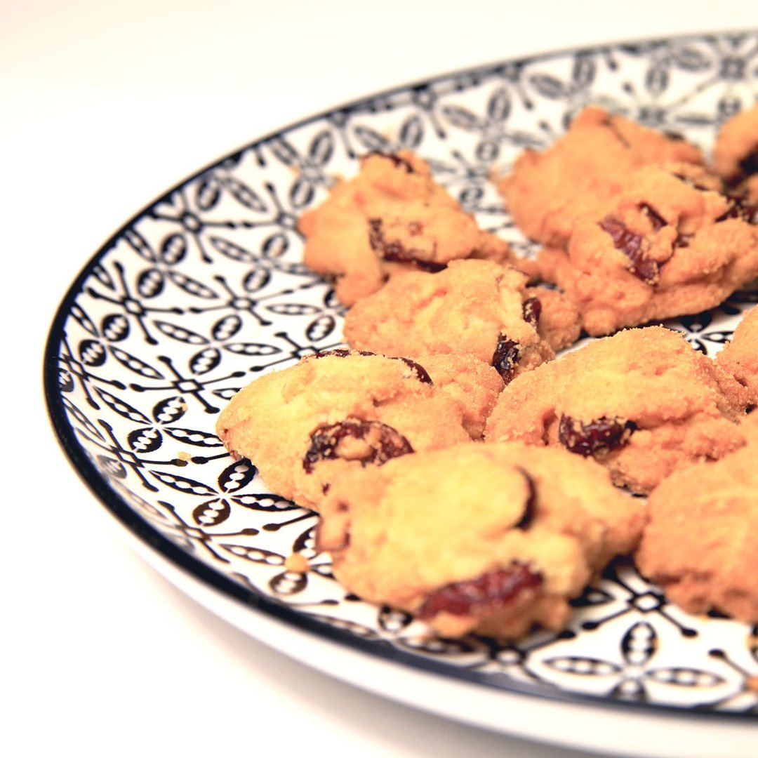 蔓越莓手工饼干 Cranberry biscuits - 手工饼干 - 真皮 咖啡色