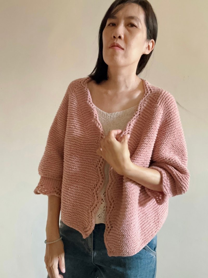 Wave cardigan 针织外套中英文版电子织图 - 电子书/杂志 - 其他材质 