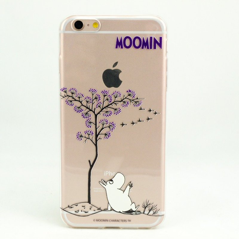 Moomin噜噜米正版授权-TPU手机保护壳【悠闲】 - 手机壳/手机套 - 硅胶 紫色