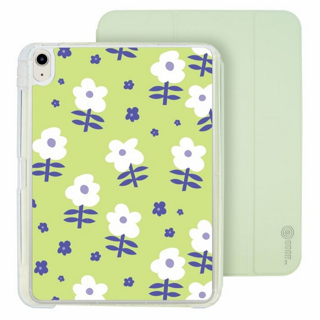 闪耀花园  iPad Air /Pro 2024mini7可拆式防摔透明保护折套 - 平板/电脑保护壳 - 塑料 多色