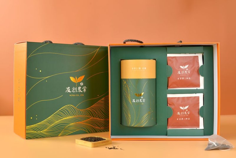 中秋礼盒【茶食x友创 联名】 茶礼 黄 | 茶席等级茶叶x茶包 - 茶 - 新鲜食材 
