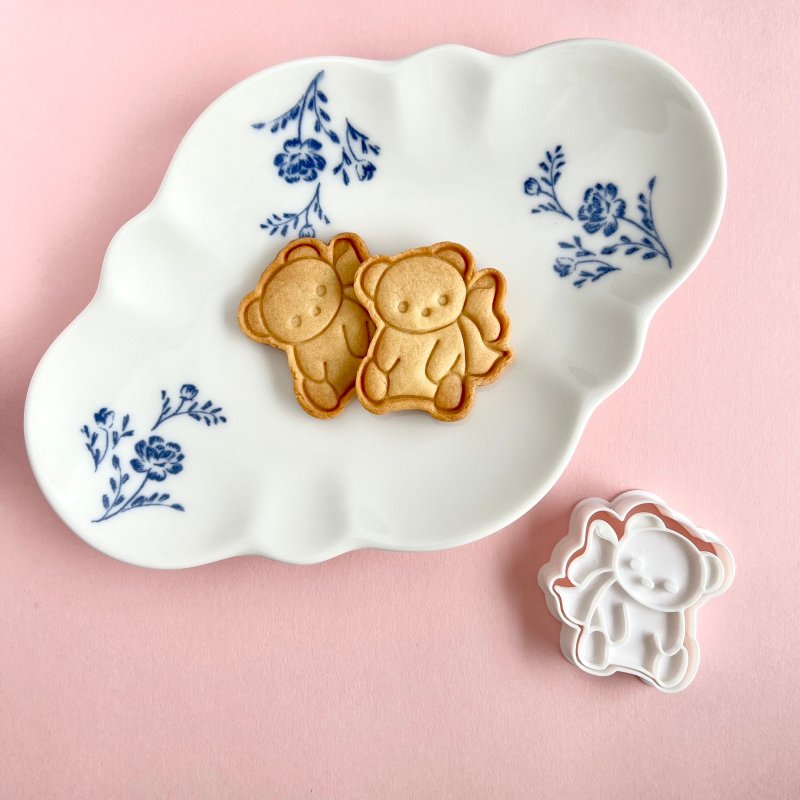 [饼干模具] 熊丝带正面 - 厨房用具 - 塑料 