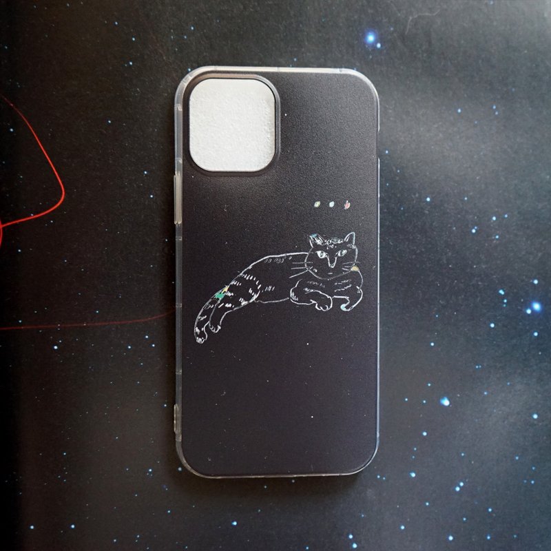 虎斑猫迷迷 黑 质感手机壳订制iphone - 手机壳/手机套 - 橡胶 