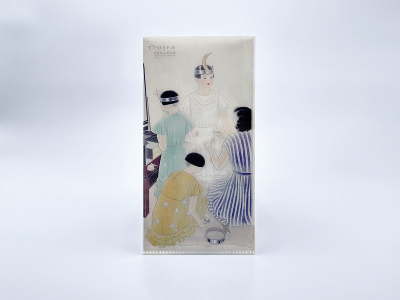 温长顺 后台一角 票券收纳夹 - 文件夹/资料夹 - 塑料 