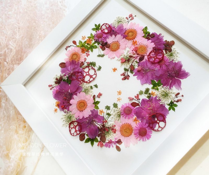 新竹押花画框 - 植栽 - 植物．花 