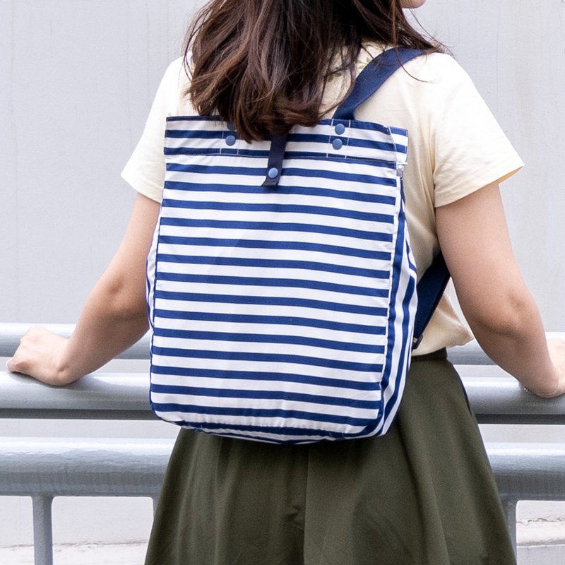 RoBag卷卷背包-海军蓝 Navy Blue - 后背包/双肩包 - 防水材质 蓝色