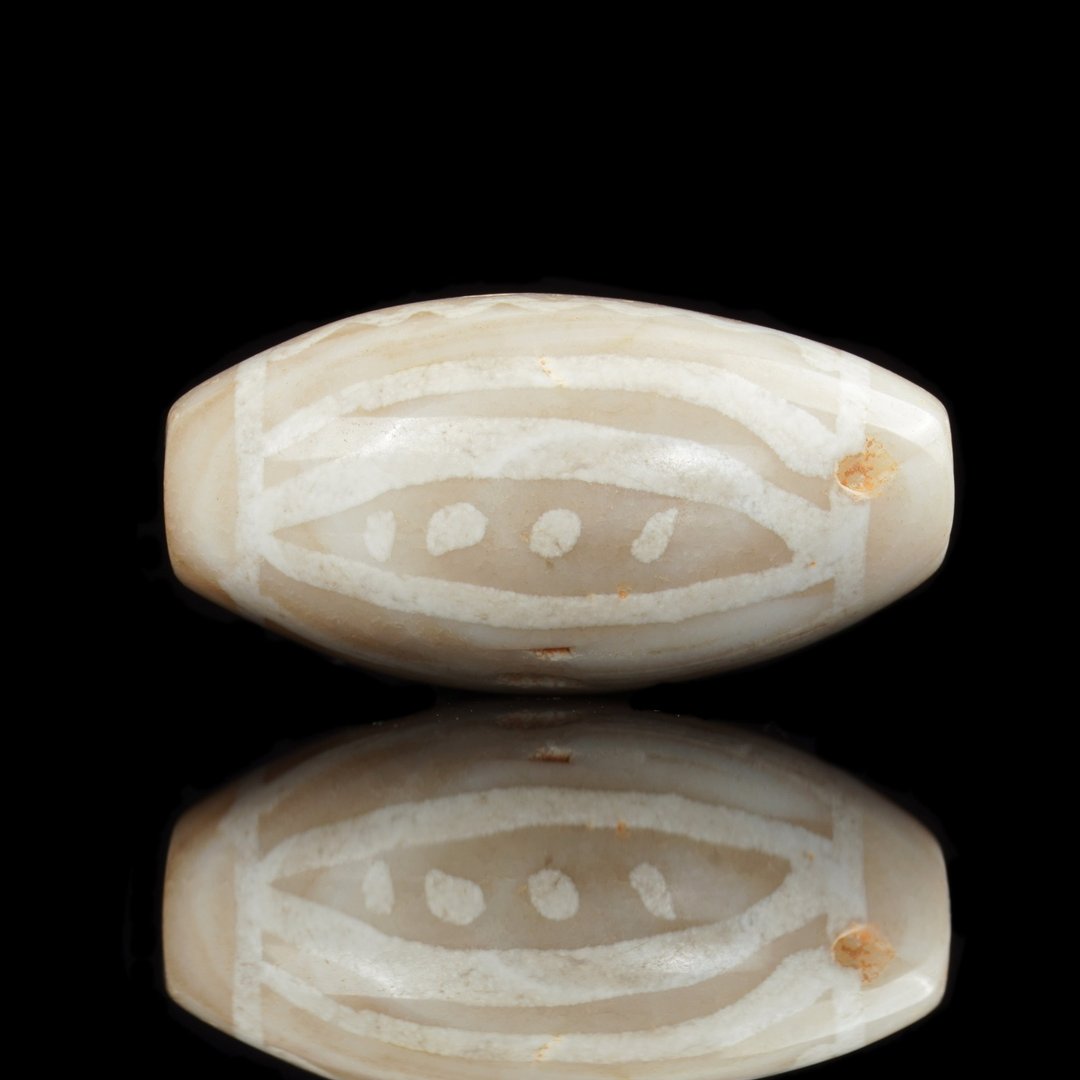 西亚河流星辰眼图腾白色古珠 - 其他 - 其他材质 