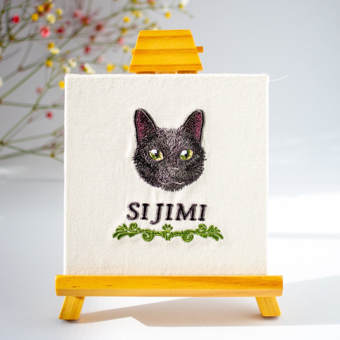 黑猫机绣设计 - 其他数码商品 - 其他材质 