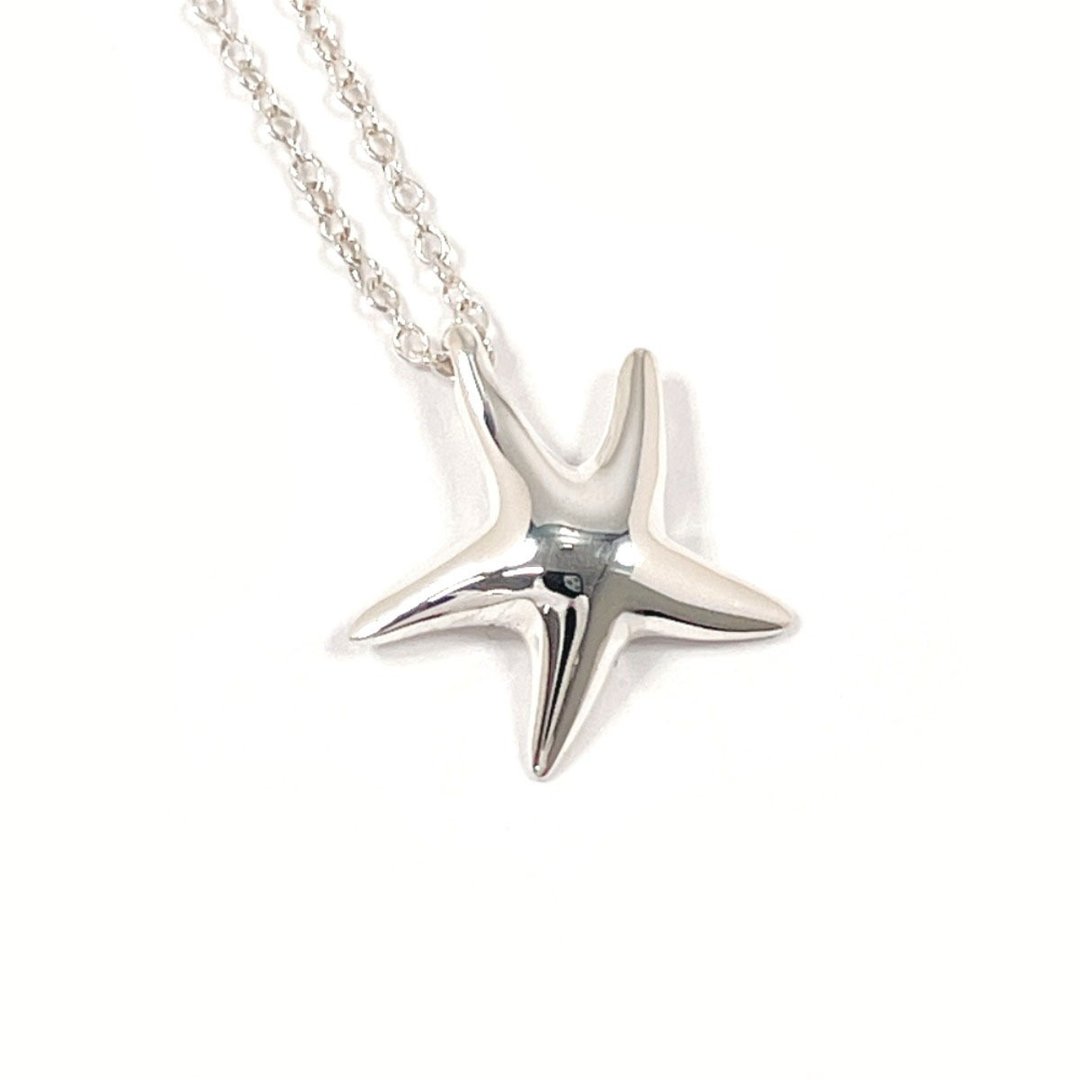 [日本直送，二手，状态良好] Tiffany & Co. 海星项链 Elsa Peretti 925银 - 项链 - 纯银 银色