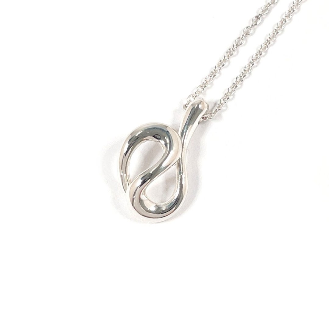 【日本直送｜二手美品】Tiffany & Co. 项链 Open Wave Elsa Peretti 银 925 饰品 - 项链 - 纯银 银色