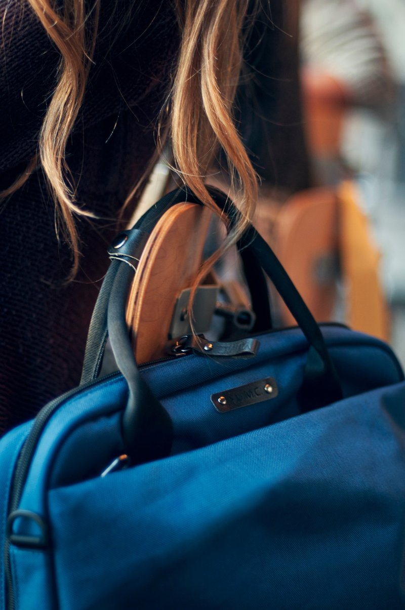 YUMC L3013苹果13.3笔记本电脑包14寸手提包单肩大容量 - 电脑包 - 尼龙 银色