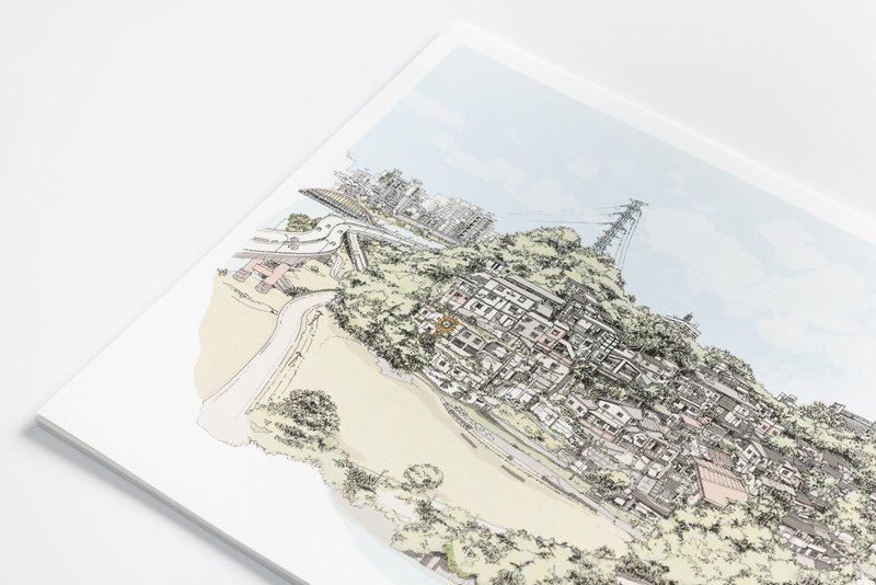 手绘插画海报系列_宝藏家园A3 - 海报/装饰画/版画 - 纸 