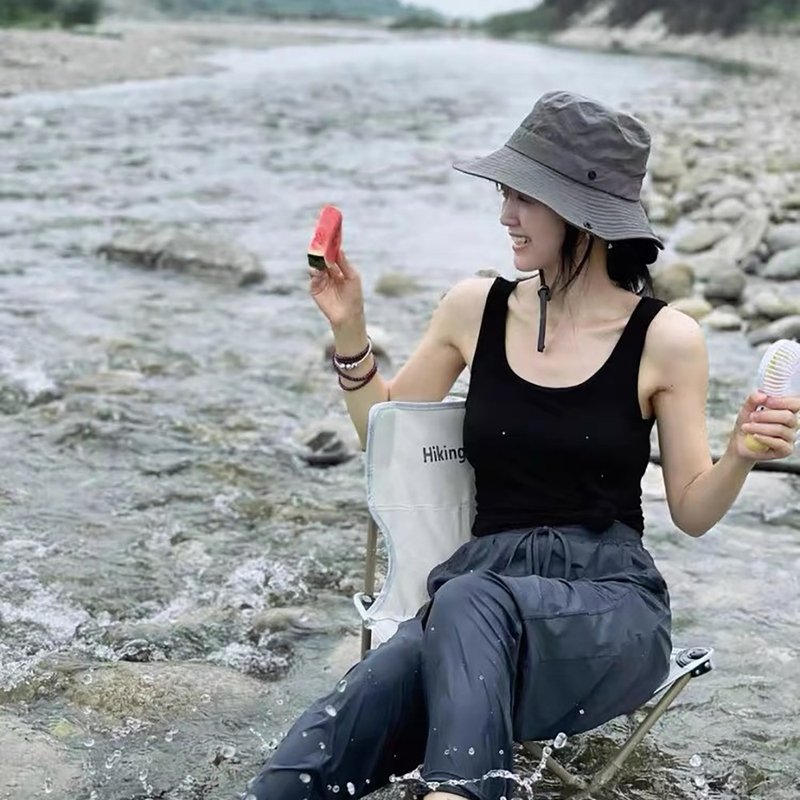 【夏日必备】探险防风防晒 登山户外遮阳帽定制 送朋友礼物 - 帽子 - 棉．麻 多色