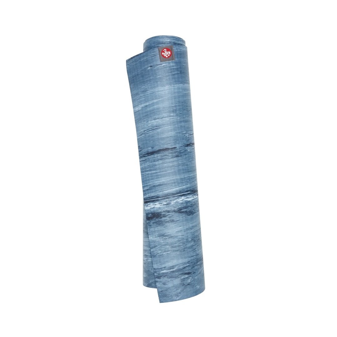 【Manduka】eKOlite Yoga Mat 天然橡胶瑜珈垫 4mm - Ebb - 瑜珈垫 - 橡胶 蓝色