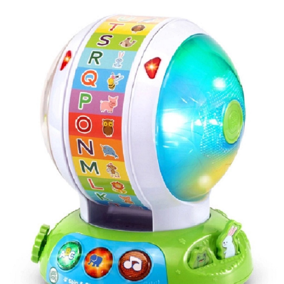 官方直营快速出货 - 仅限寄送台湾【LeapFrog】旋转动物字母 ABC - 玩具/玩偶 - 塑料 白色