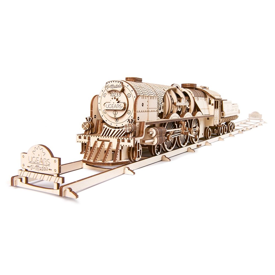 /Ugears/ 乌克兰木制模型  亏鸡Train - 数码小物 - 木头 