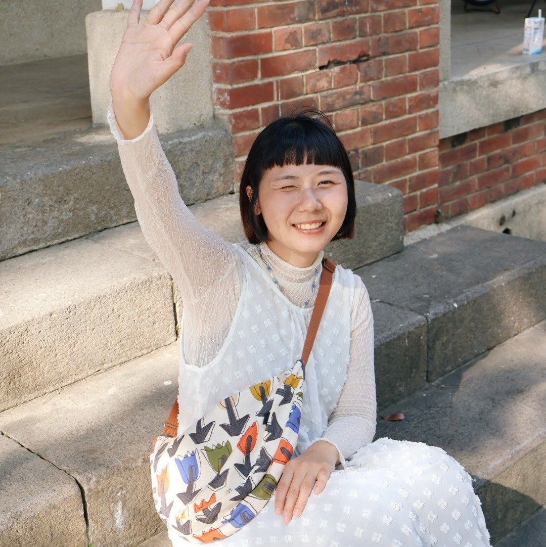 半月斜背包 / 郁金香 三色 - 侧背包/斜挎包 - 棉．麻 多色