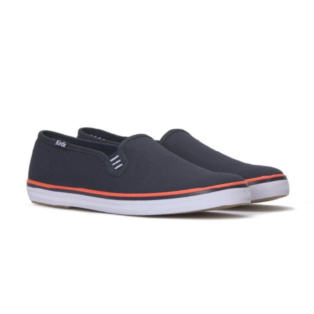 KEDS CHAMPION SLIP CANVAS 品牌经典帆布懒人便鞋 WF68839 - 女款休闲鞋 - 其他材质 