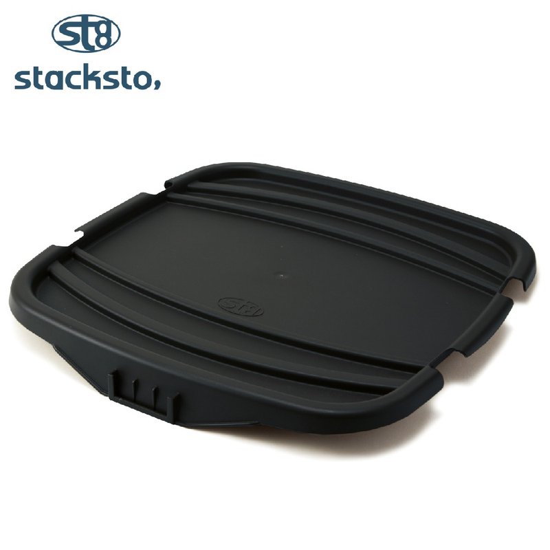 stacksto 花漾篮上盖-黑色 - 收纳用品 - 防水材质 黑色