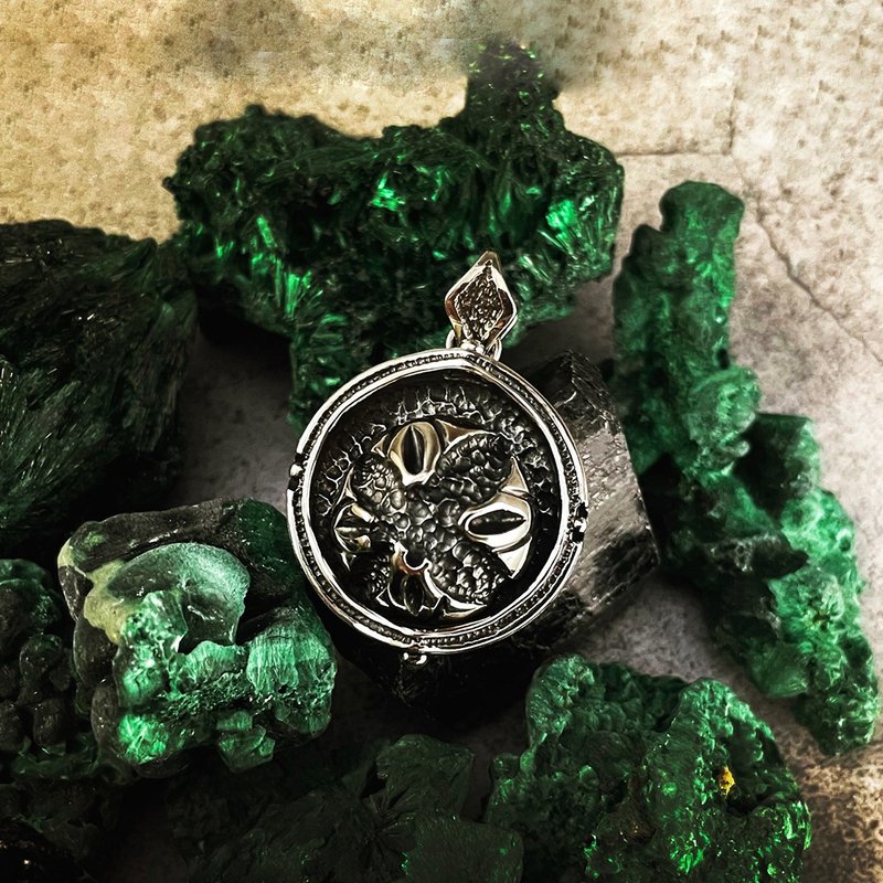 莲生系列【惑星】925纯银坠饰/祝福礼物 - 项链 - 纯银 银色