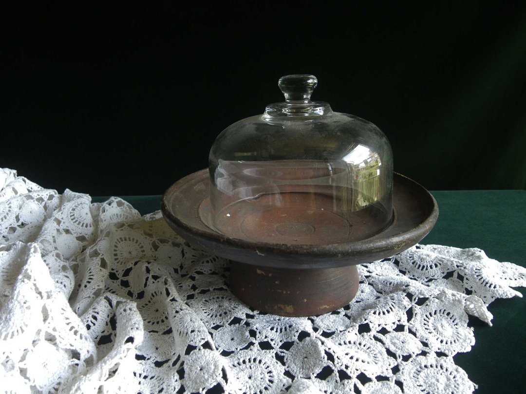 【老时光 OLD-TIME】早期玻璃罩食物收纳盛器 - 摆饰 - 其他材质 
