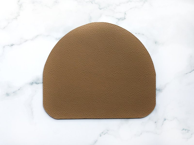 牛皮/真皮 鼠标垫 - 其他 - 真皮 卡其色