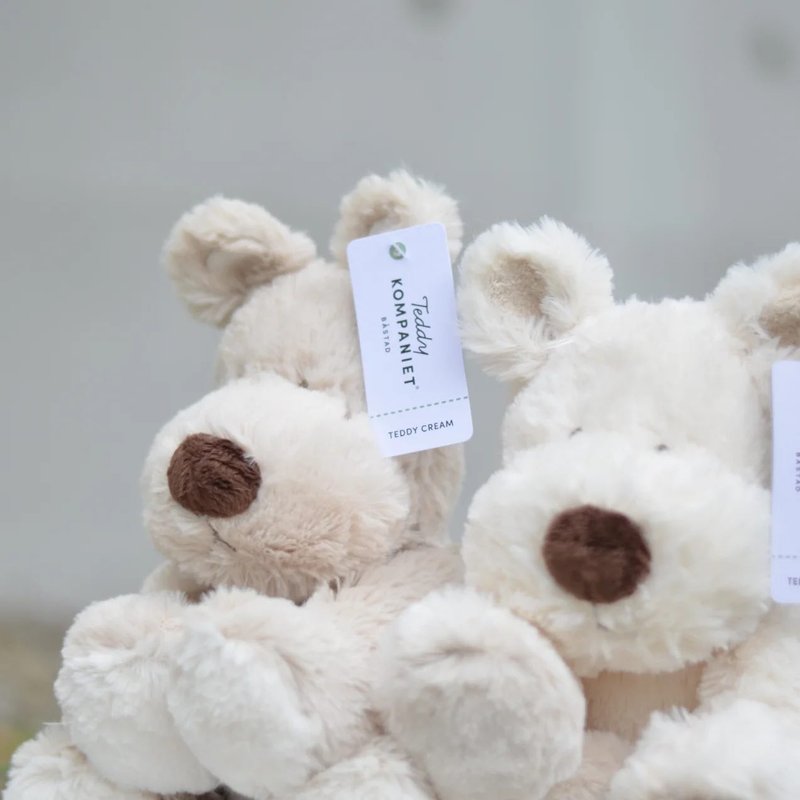 (已绝版)北欧瑞典Teddykompaniet Cream白狗狗(小) - 玩偶/公仔 - 聚酯纤维 