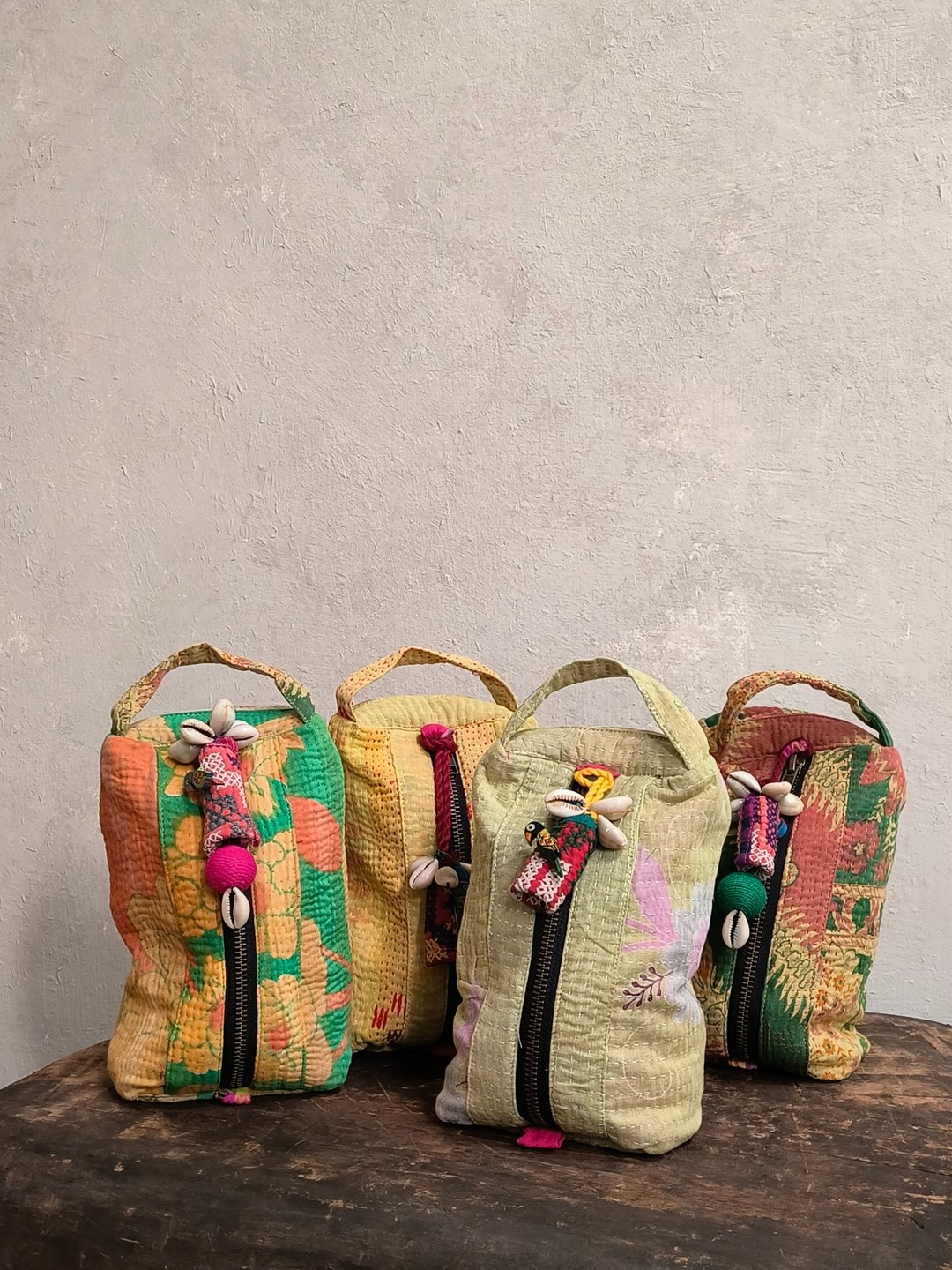 小鸟包子 / 手工收纳包 - 化妆包/杂物包 - 棉 