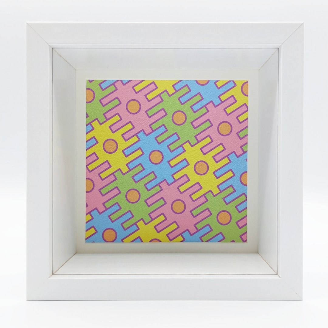 幸字连续图纹 影箱立体装饰画 - 海报/装饰画/版画 - 木头 