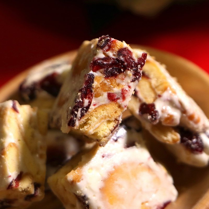 【菓青市集】台湾雪花饼 蔓越莓 爱文芒果 草莓 - 零食/点心 - 其他材质 