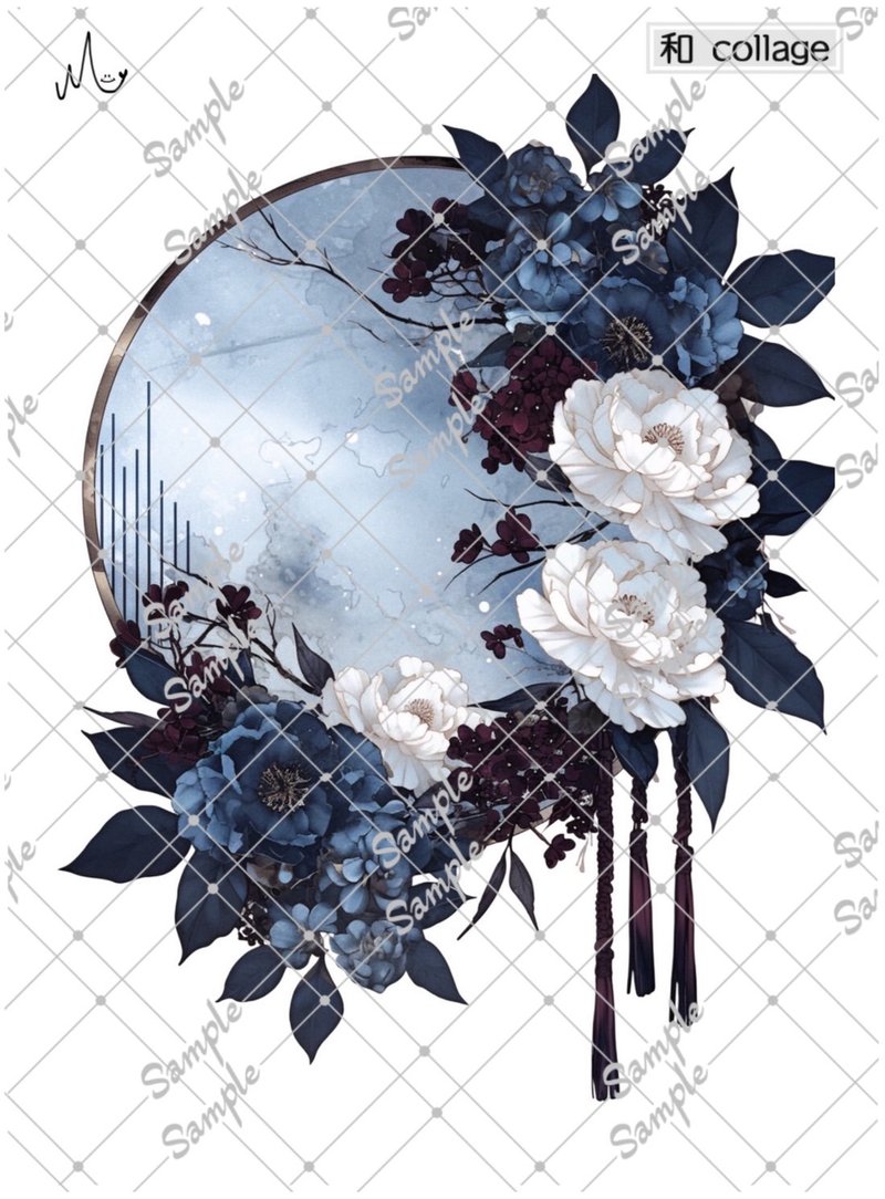 原创装饰贴纸 和风系列 期间限定至1月10日 - 贴纸 - 纸 