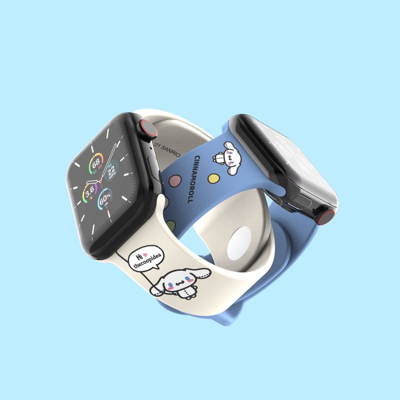 Cinnamoroll x HOOPS Apple Watch 42/44/45mm 表带 - 表带 - 塑料 