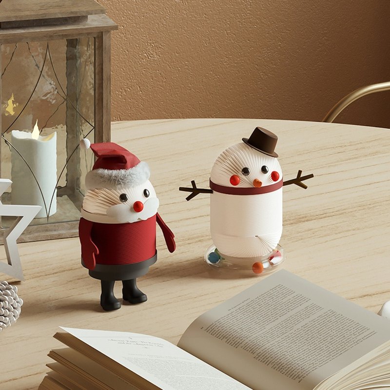 圣诞童话摇摇小伙伴 圣诞雪人 - 摆饰 - 纸 白色