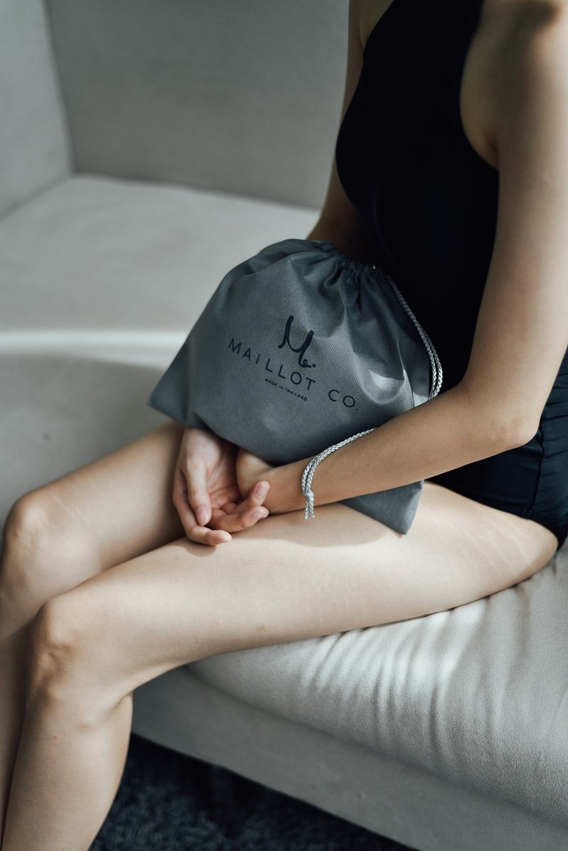 Maillot sliver bag - 束口袋双肩包 - 其他材质 灰色
