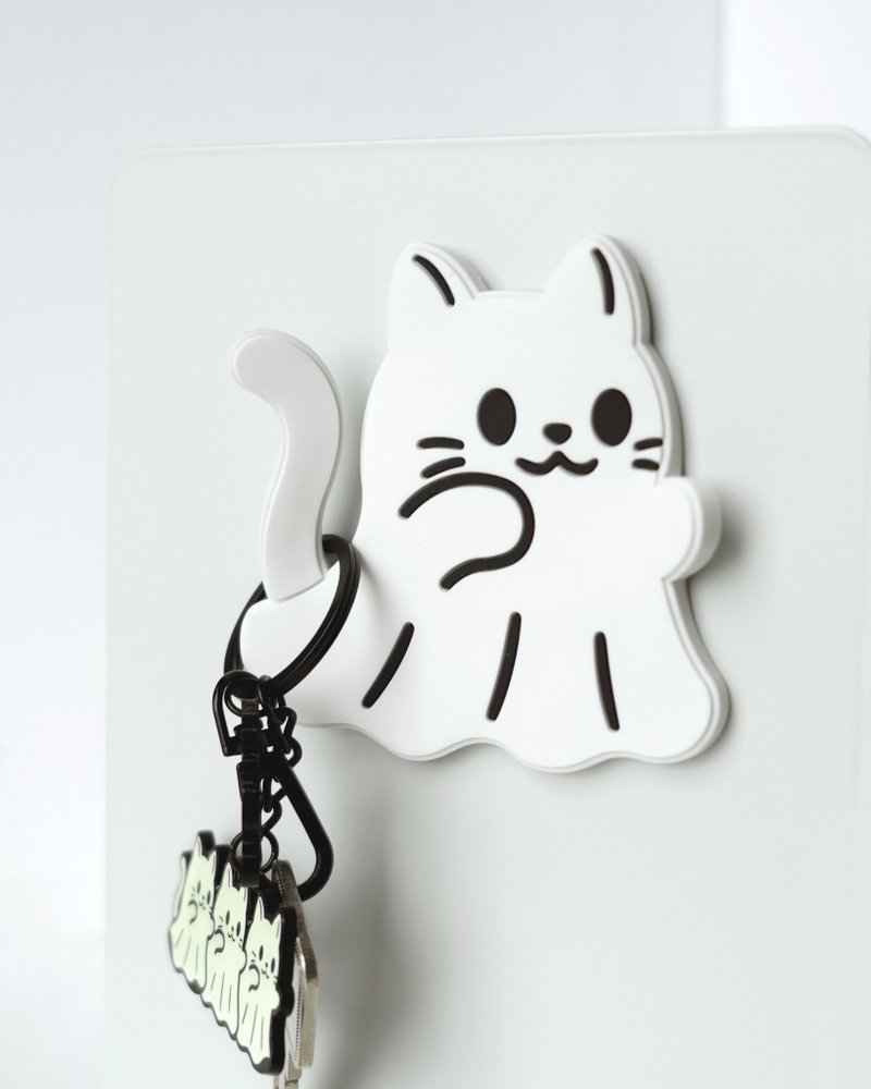 磁铁挂勾 - 调皮魂 - 冰箱贴/磁贴 - 其他材质 白色