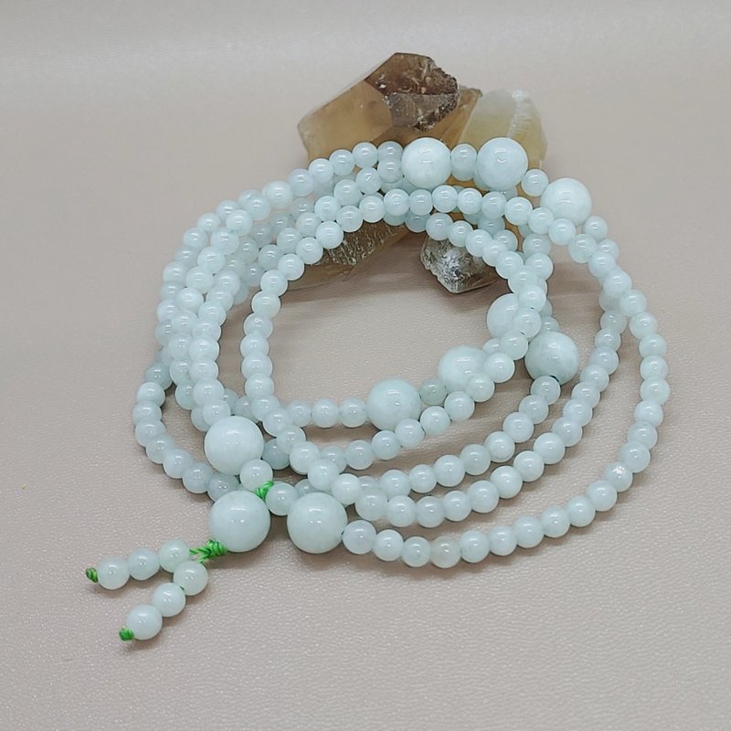 缅旬翡翠硬玉长颈錬 - 可以绕3-4圈手围佩戴 - 项链 - 玉石 