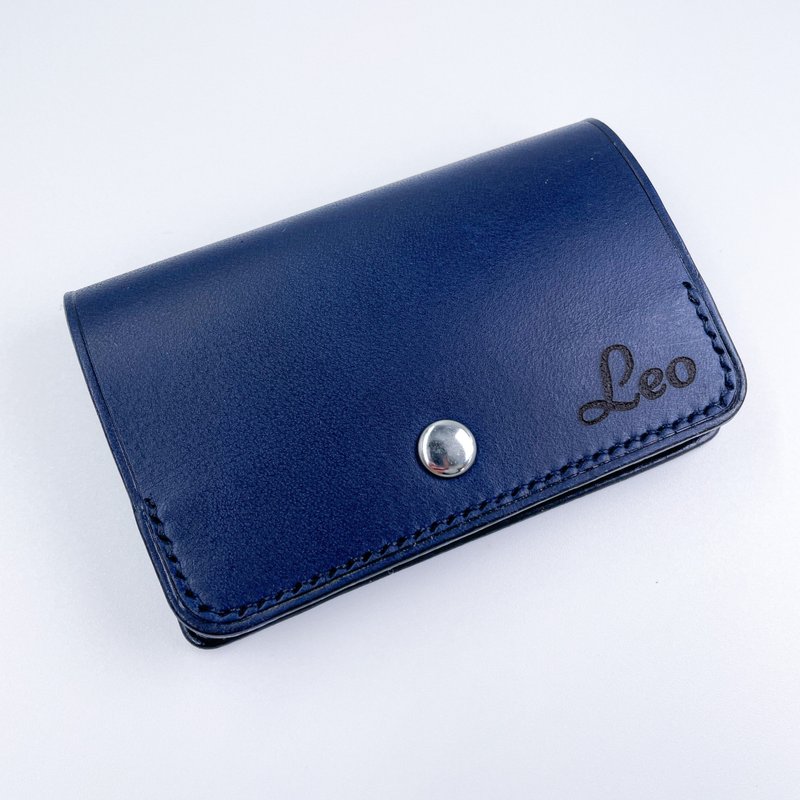 真皮名片夹丨定制姓名丨容纳30张名片丨商务丨圣诞节礼物丨圣诞礼 - 名片夹/名片盒 - 真皮 