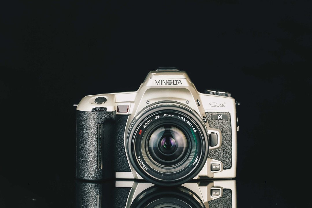 MINOLTA Sweet+MINOLTA AF ZOOM 35-105mm F=3.5(22)-4.5 #7984 # - 相机 - 其他金属 黑色