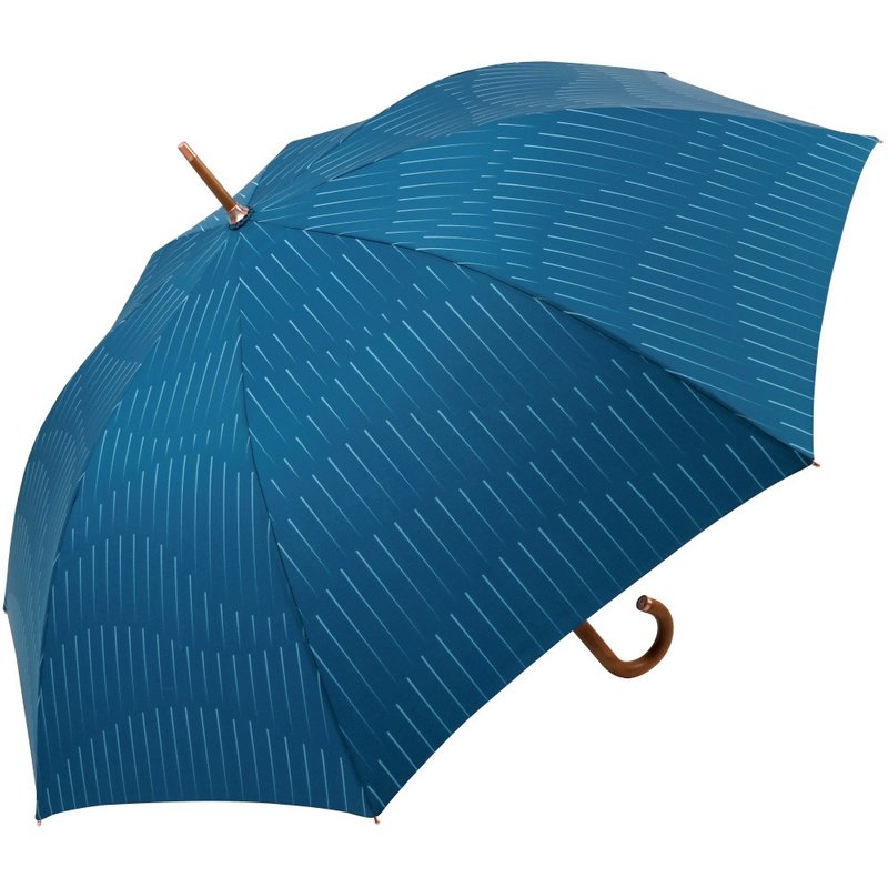 【大振丰 x 蔡慧贞设计师】KIULA雨之协奏曲 大伞面 原木环保直伞 - 雨伞/雨衣 - 其他材质 粉红色