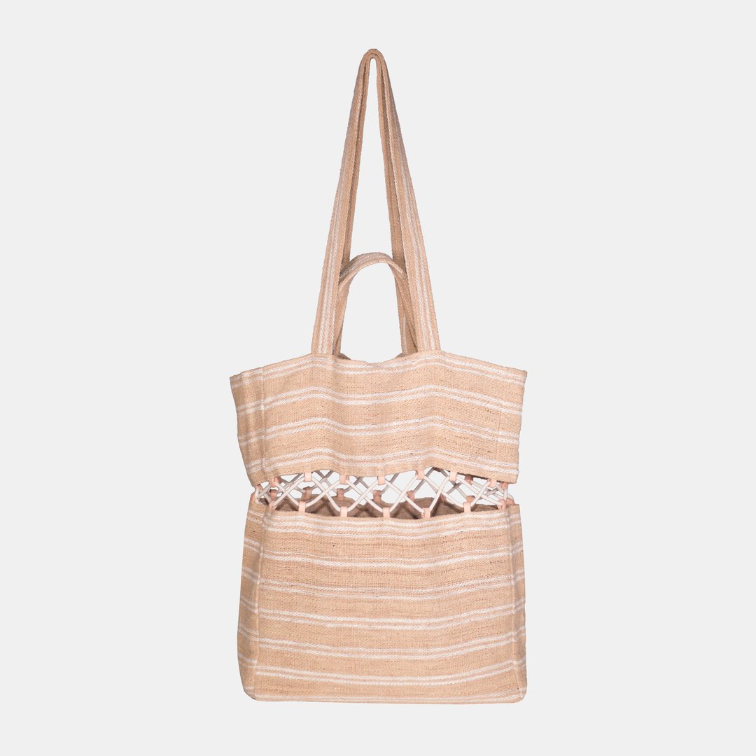 handwoven totebag - 手提包/手提袋 - 棉 