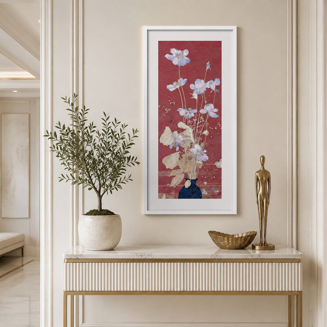 装饰画 - 花 | 挂画 | 入厝礼 | 中国风 | 挂画 | 民宿布置 | 送礼 | 摆饰 - 海报/装饰画/版画 - 木头 多色