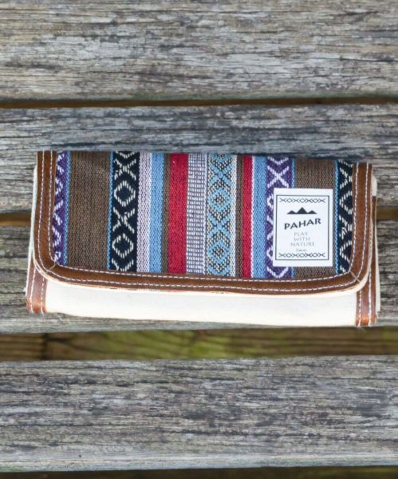 【热门预购】尼泊尔编织图腾皮革长夹(五色)NSRP2101 钱包 财布 - 皮夹/钱包 - 其他材质 多色