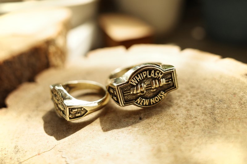 燃尽极限戒指 - 戒指 - 其他金属 金色