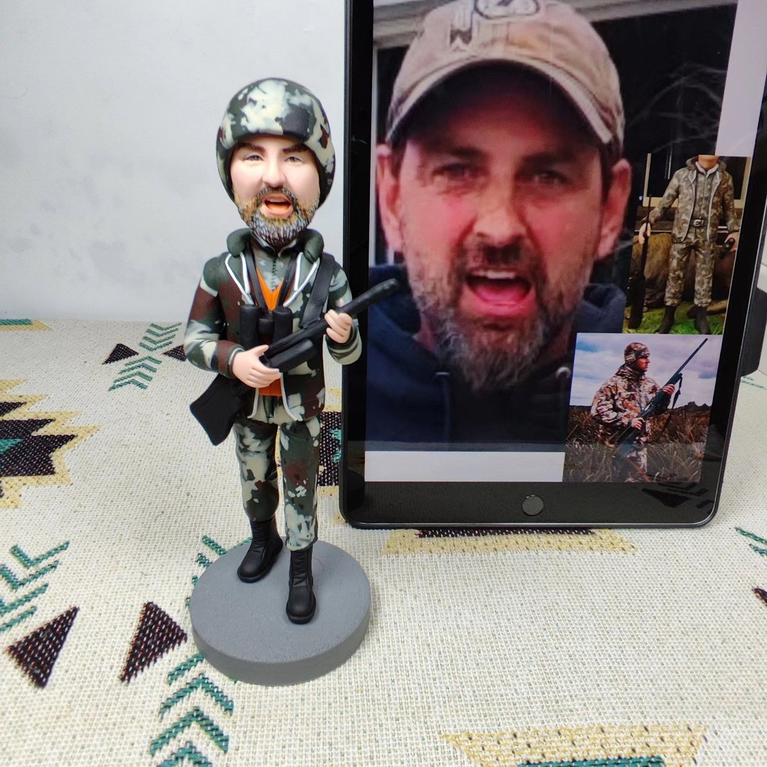 客制化人物公仔 人偶 3D人像画 似颜绘 肖像 定制 生日 纪念 礼物 - 玩偶/公仔 - 粘土 多色